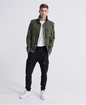 Superdry Rookie Classic Pocket Férfi Kabát Khaki | DJRGN9421